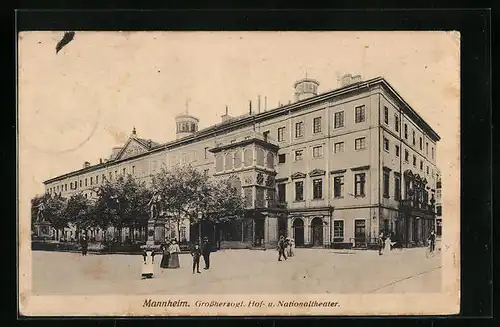 AK Mannheim, Grossherzogl. Hof- und Nationaltheater
