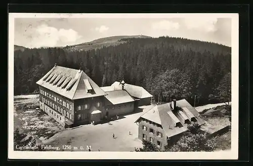 AK Feldberg im Schwarzwald, Blick auf das Caritashaus