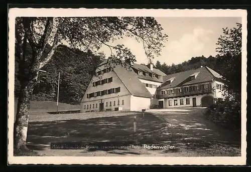 AK Badenweiler, Haus der Deutschen Standesbeamten, Kurhotel Vogelbachhof