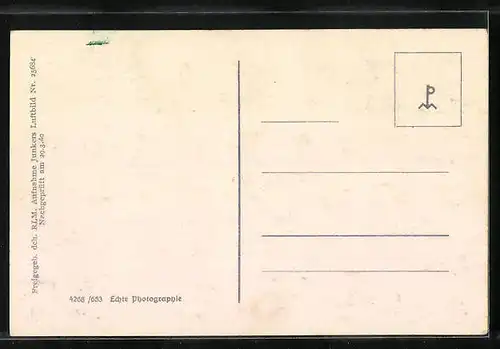 AK Leipzig, Reichsgericht aus der Vogelschau