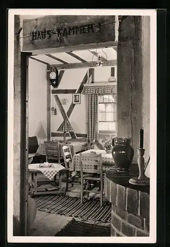 AK Sasbachwalden / Schwarzwald, Sternenwirtshaus, Innenansicht