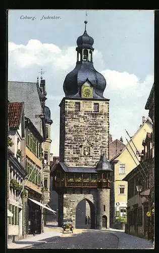 AK Coburg, am Judentor