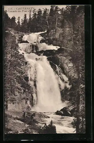 AK Cauterets, Cascade du Pont d'Espagne