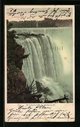 AK Partie an den Niagara Falls