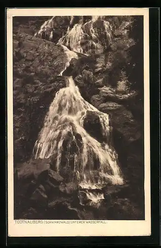 AK Todtnauberg, Unterer Wasserfall