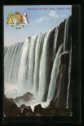 AK Niagara Falls, Horseshoe Fall from below