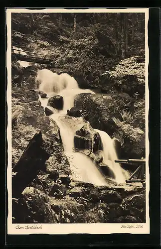 AK Wasserfall am Gerstelbach