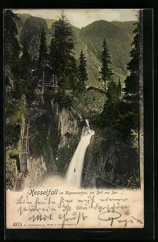 AK Kesselfall im Kaprunerthal bei Zell am See