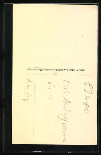 AK Oberammergau, Anton Lang, Passionsspiele