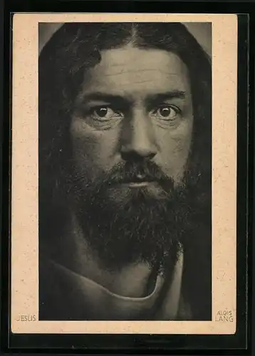 AK Oberammergau, Passionsspiele 1930, Jesus