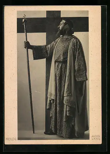 AK Oberammergau, Passionsspiele 1930, Prolog