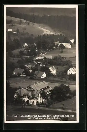 AK Lückendorf / Lausitz, Kurhaus und Ferienheim