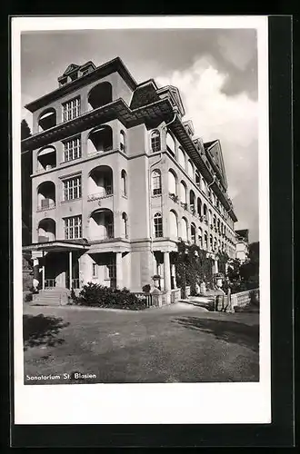 AK St. Blasien, Partie am Sanatorium