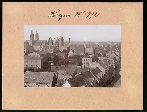 Fotografie Brück & Sohn Meissen, Ansicht Wurzen, Stadtansicht von der Wenceslaikirche aus