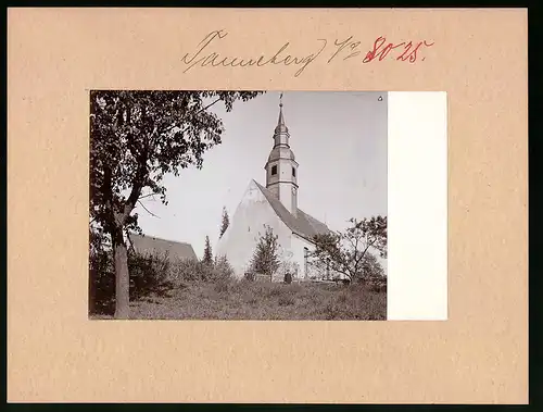 Fotografie Brück & Sohn Meissen, Ansicht Tanneberg, Kirche