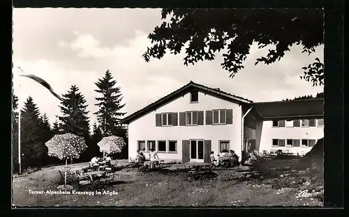 AK Kranzegg im Allgäu, Turner-Alpenheim des Rheinisch-Westfälischen Turnverbandes