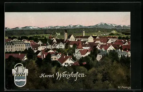 AK Wörishofen, Teilansicht