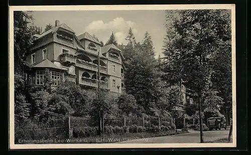 AK Wald-Bärenburg, Erholungsheim Leo-Werke G. m. b. H.