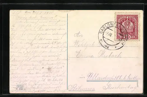 AK Wolfsgrubensee am Ritten, Teilansicht mit Schlern und Rosengarten, Dolomiten