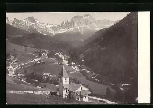 AK Bolzano, S. Cipriano col Catinaccio