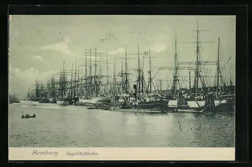 AK Hamburg, Partie im Segelschiffhafen