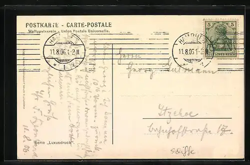 AK Hamburg, Partie im Segelschiffhafen