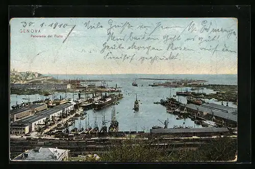 AK Genova, Panorama del Porto
