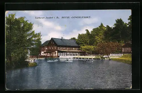 AK Jonsdorf i. Sa., Hotel Gondelfahrt