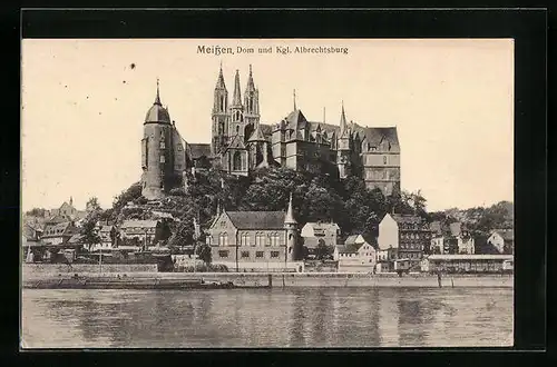 AK Meissen, Dom und Kgl. Albrechtsburg