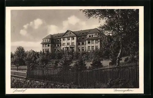 AK Jonsdorf, Blick zum Genesungsheim