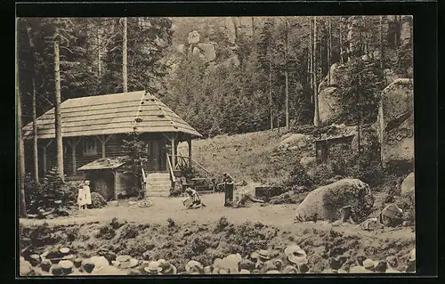 AK Oybin, Waldtheater, Versunkene Glocke