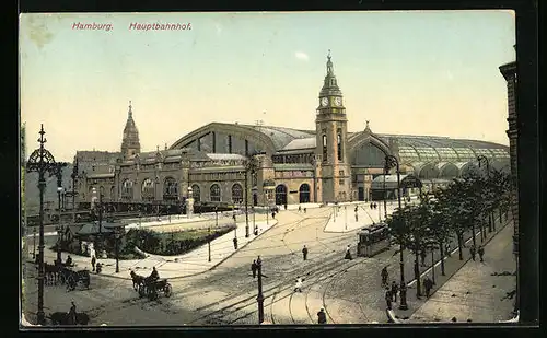 AK Hamburg-St.Georg, Hauptbahnhof