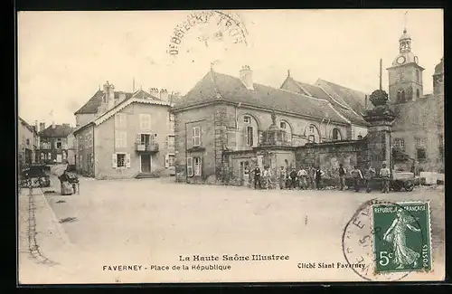 AK Faverney, Place de la République