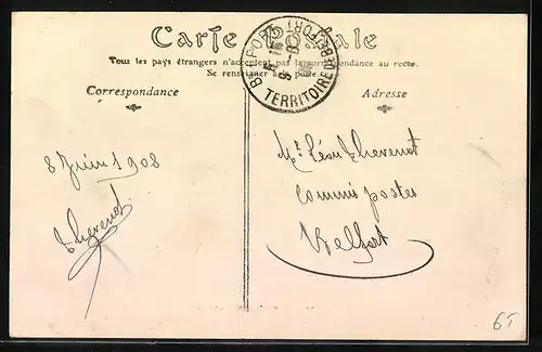 AK Faverney, Place de la République