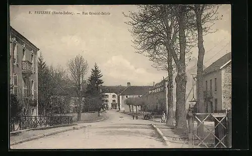 AK Faverney, Rue Général-Détrie