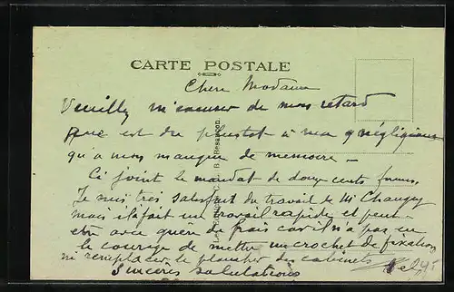 AK Vitrey-sur-Mance, Vue générale