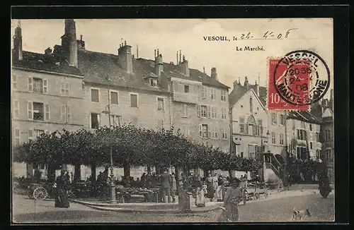 AK Vesoul, le Marché