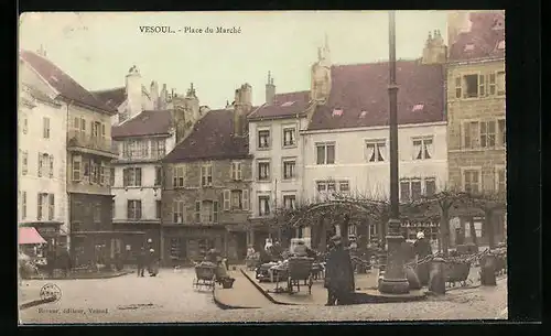 AK Vesoul, Place du Marché