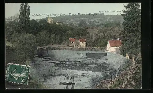 AK Maizières, l'Etang, Tour d'Alenjoie