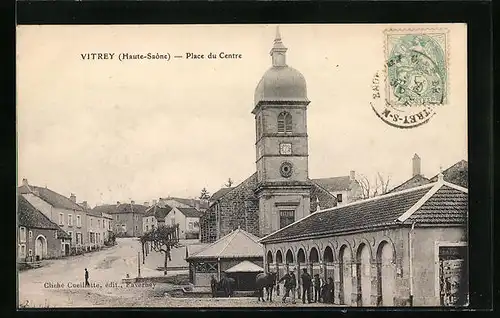 AK Vitrey, Place du Centre