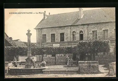 AK Combeaufontaine, la Mairie