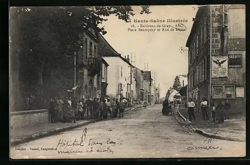 AK Arc, Place Sentupéry et Rue de Dijon