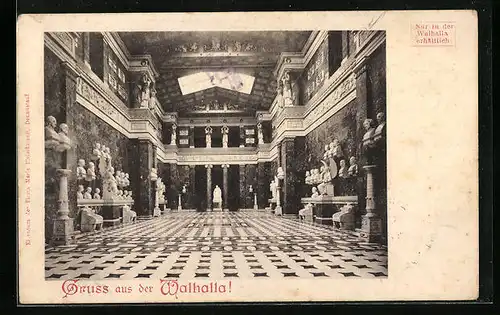 AK Walhalla, Blick in die Halle