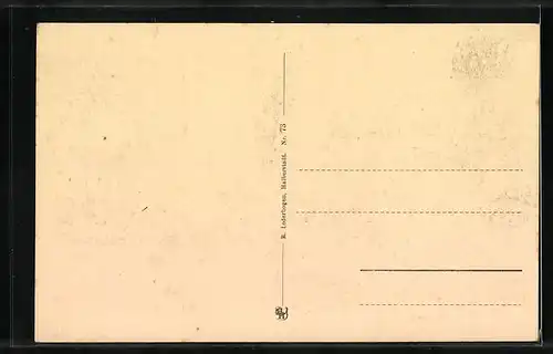 AK Porta Westfalica, Totale mit Kaiserdenkmal