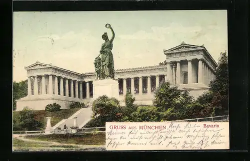 AK München, Partie an der Bavaria