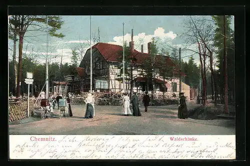 AK Chemnitz, Gasthaus Waldschänke