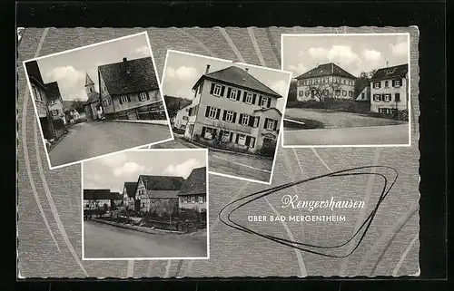 AK Rengershausen, Wohnhäuser, an der Kirche