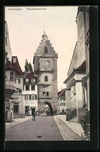 AK Ueberlingen, Partie am Franziskanerturm