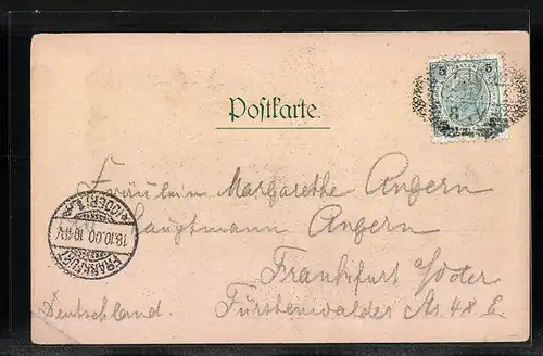 Lithographie Bozen, Defreggerstübele im Batzenhäusl