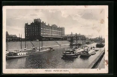 AK Neuss, Partie am Hafen